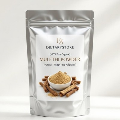 Organic Licorice Root Powder Liquorice Mulethi Premium Quality Glycyrrhiza Glabr