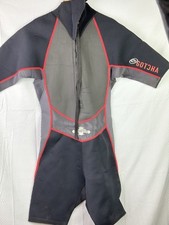 GOTCHA Gear Mens Short-sleeve Wet Suit 2mm Titanium 4 Way Stretch Sz S