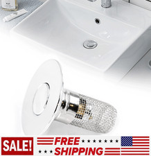 Universal Bathroom Sink Plug Stopper Wash Basin Core Bounce Pop Up Drain Filter