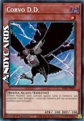 RABE D.D.   (D.D. Crow)   Segreta SP   RA02 IT002   1Ed   Italiana Secret Rare