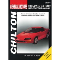 General Motors Chevrolet Camaro Pontiac Firebird Repair Manual Chilton