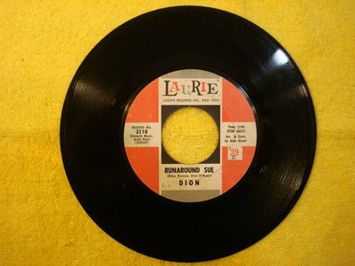 1961 DION ''RUNAROUND SUE'' 45 7''