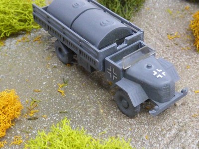 Roskopf RMM Minitanks Compatible German Diamler-Benz Tanker Truck Lot#9663B 