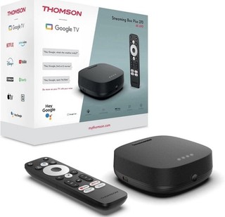 Thomson Streaming Box 270 Plus Altoparlante Integrato per Controllo Vocale Google TV.