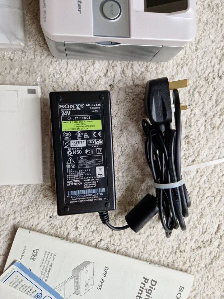 Sony DPP-FP55 Digital Photo Printer *Used + Manual + Refill* - Image 2 of 4