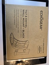 Echogear uchylny i obrotowy uchwyt ścienny czarny do Amazon Echo 4. generacji