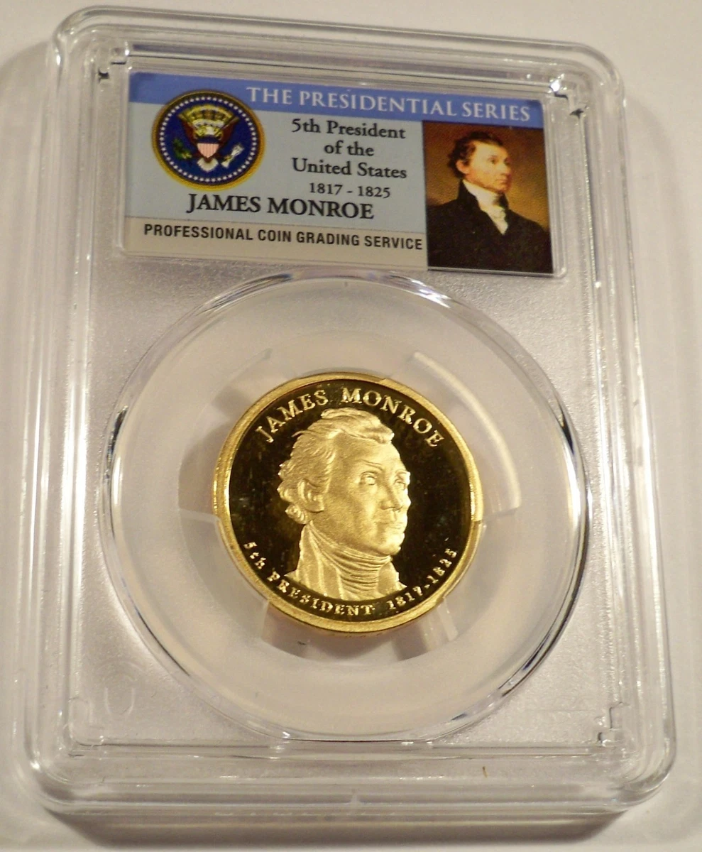 Proof PR 70 Graded 2008 Presidential Dollar Coins (2007-Now) for