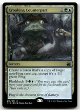 Croaking Counterpart #215 (Foil) (NM) Midnight Hunt MID Magic MTG