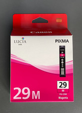 Genuine Canon PGI-29 Magenta Ink Cartridge for PIXMA PRO-1 BOXED UK VAT INC