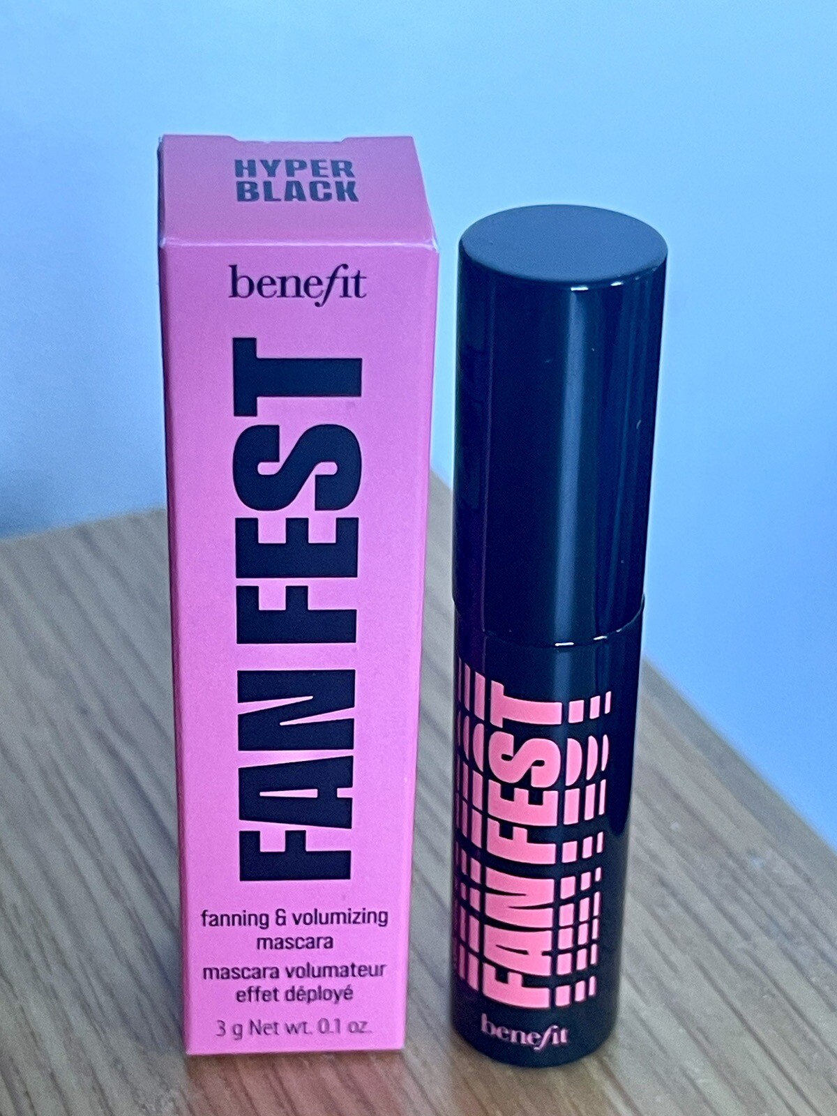 Benefit Fan Fest Fanning Volumising Mascara Travel size mini 3g