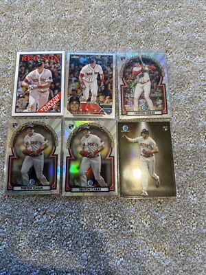 2023 Topps Triston Casas Lot of 6