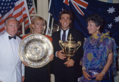 Buzzer Hadingham, Chairman of the AELTC, women's singles champion - Old Photo