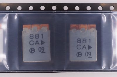 DFC3R881P025BHD-TA2 Murata Dielectric Band Pass Filter 3-Pole 881.5MHz 7-SMD NOS