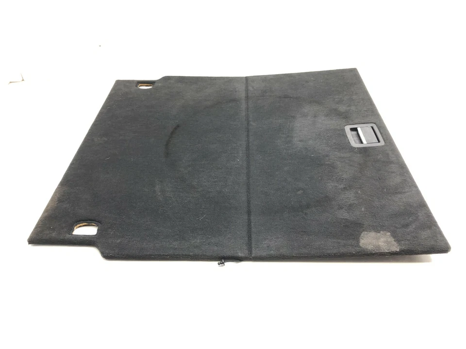 2010-2016 PORSCHE PANAMERA 970 TAMPA DE PNEU SOBRESSALENTE DE CARGA PORTA-MALAS TRASEIRO PRETA FABRICANTE DE EQUIPAMENTO ORIGINAL. - Imagem 2 de 4