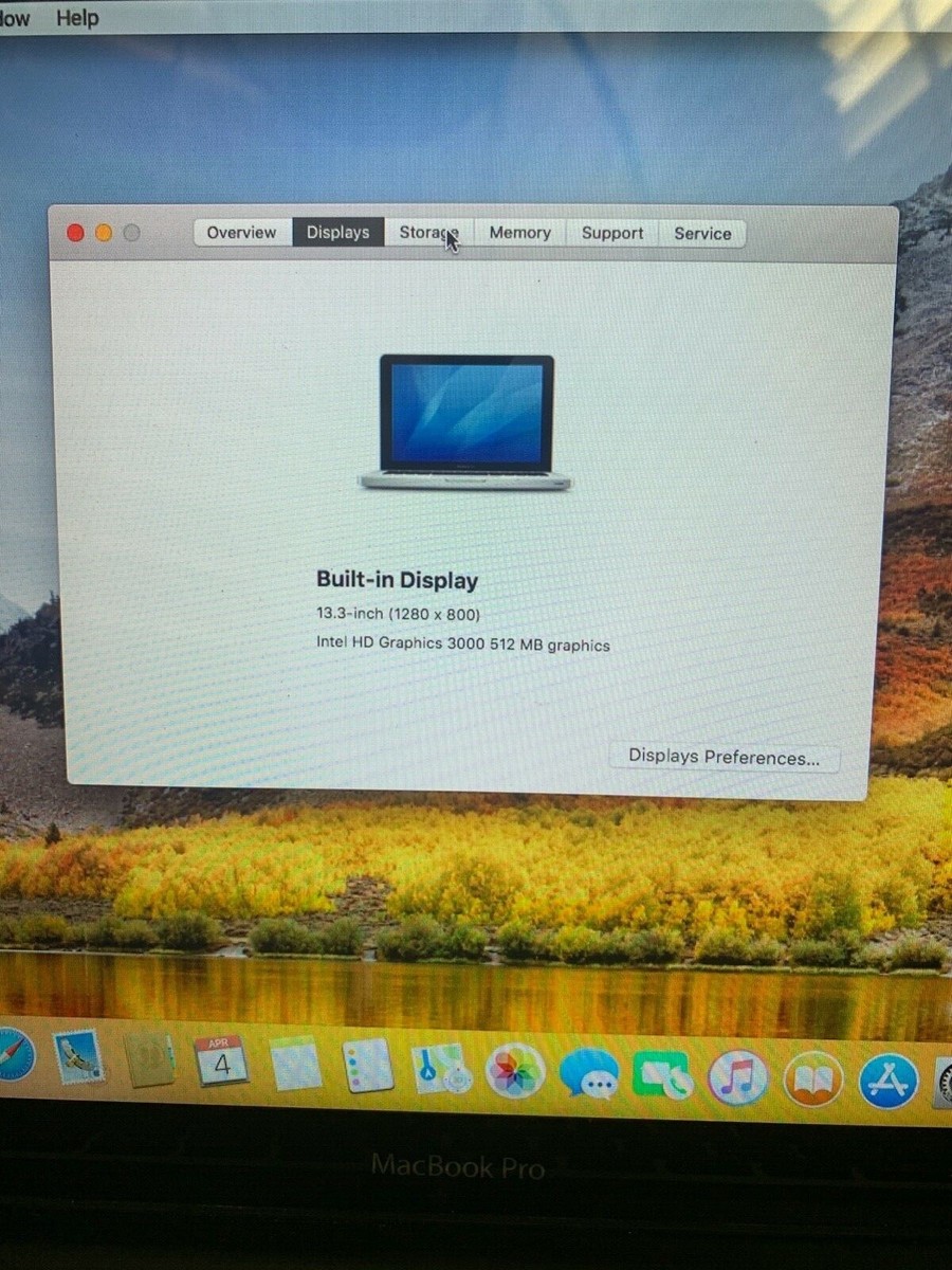 Apple MacBook Pro (13-inch, Late 2011)(2.4 GHz Intel Core i5 Apple MacBook Pro (13-inch, Late 2011)(2.4 GHz Intel Core i5