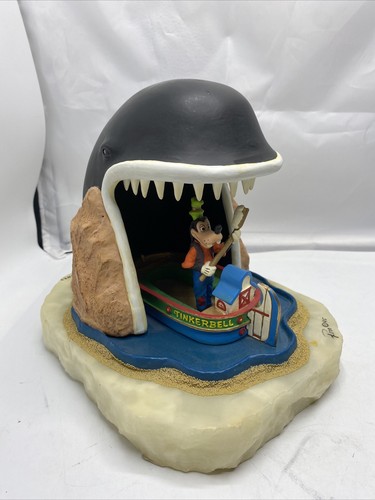 Disney Ron Lee rara figura barca campana pippo marmo LE 50/750 8” RARA - Foto 11 di 11