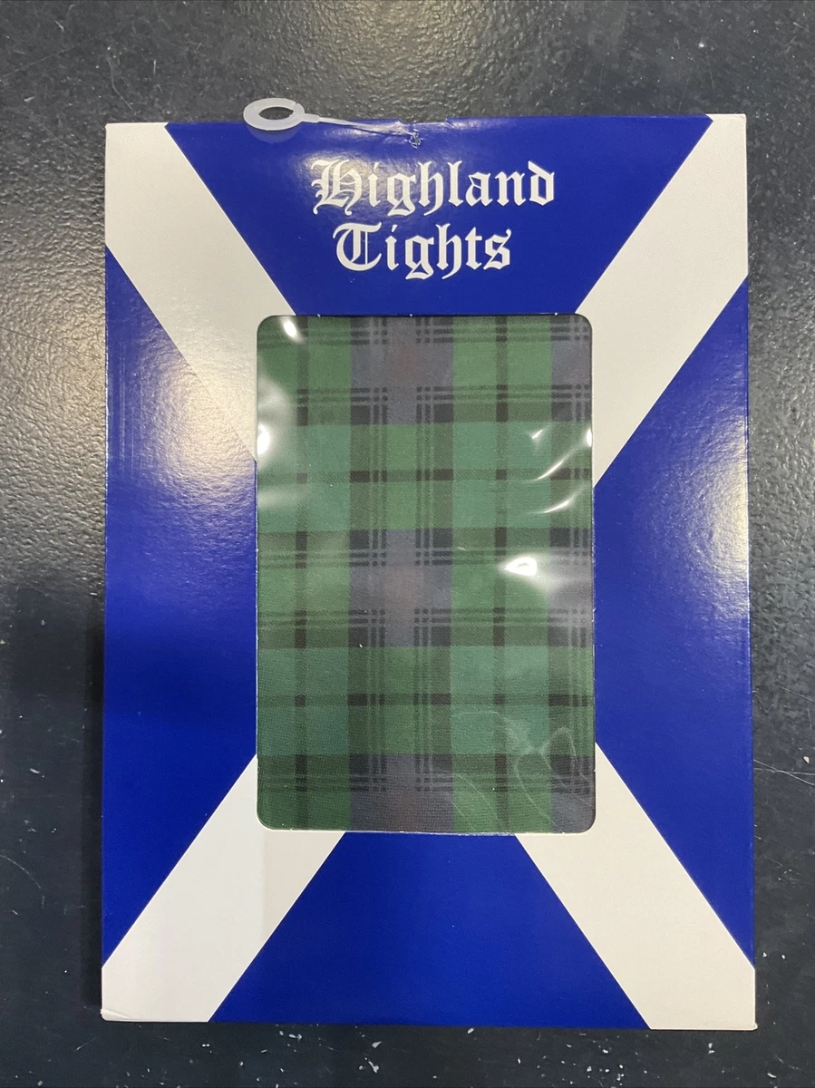 Black watch tartan tights top