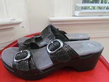 DANSKO LEATHER WOMEN'S CLOGS SANDALS SIZE 38 (EUR)