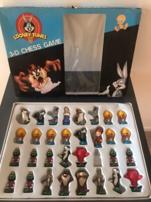3d schachspiel chess game looney tunes