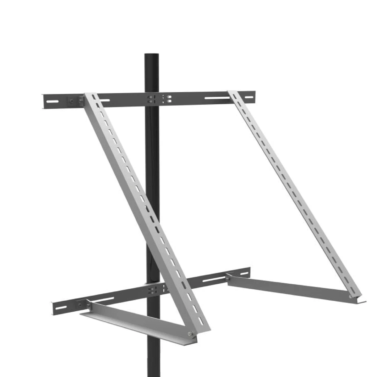 ALVOLTA Single Panel Adjustable Pole Mount Kit For Solar Panels