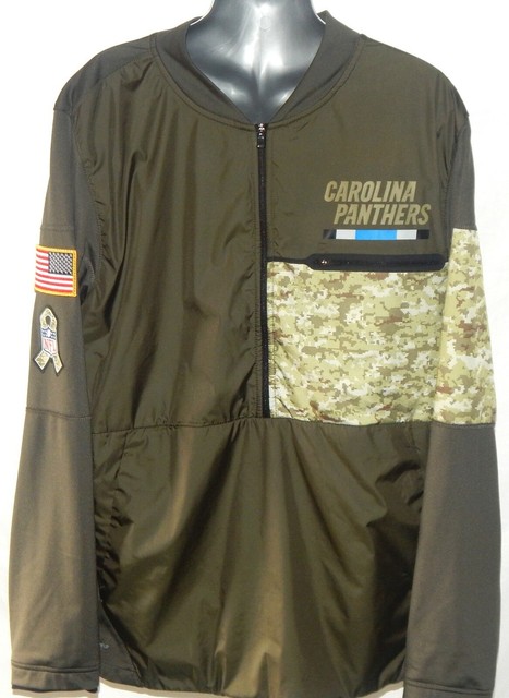 men's carolina panthers salute to service hoodie