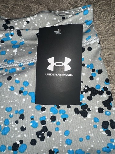 NEW Girl's Under Armour Gray Leggings Yoga Pants Size Medium MSRP $45.00 - Picture 6 of 7