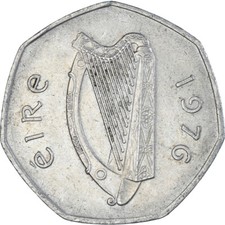 [#1344135] Coin, Ireland, 50 Pence, 1976