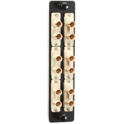 Black Box Network - JPM460B - Black Box JPM460 Series Fiber Adapter Panel -