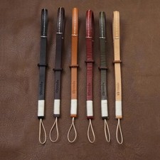 Retro Cowhide Universal Digital Camera Wristband Rope Straps Fit For Sony Leica