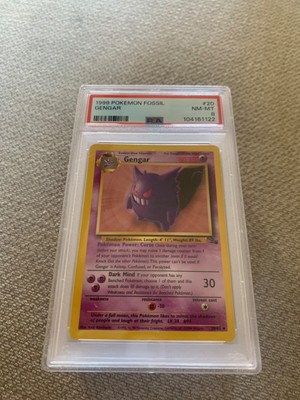 PSA10 ゲンガー　旧裏　ホロ　gengar fossil 1999 Pokémon Fossil Gengar - Holo PSA 7 FRESH SLAB! | eBay