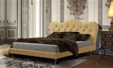 LETTO BACIO MATRIMONIALE CAPITONNE' RING H.14 RETE ORTOPEDICA IN 3 PROFONDITA'