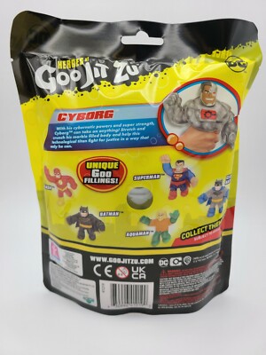 Heroes of Goo Jit Zu DC Cyborg New FREE SHIPPING | eBay