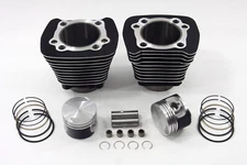 Sportster 1200cc Cylinder and Piston Kit Black fits Harley Davidson