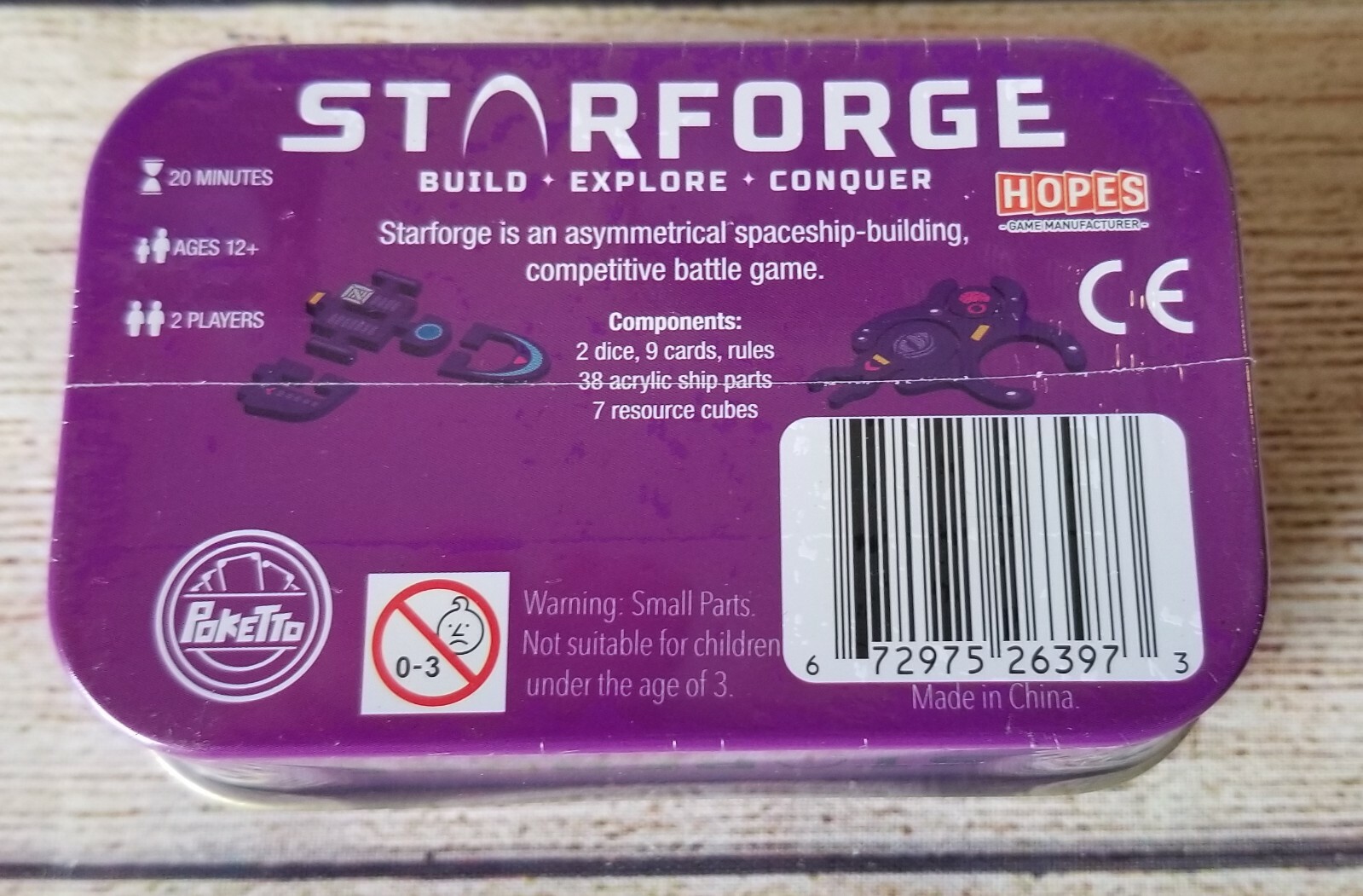 Коллекция Poketto, Starforge, издание для Kickstarter, ЗАПЕЧАТАННОЕ