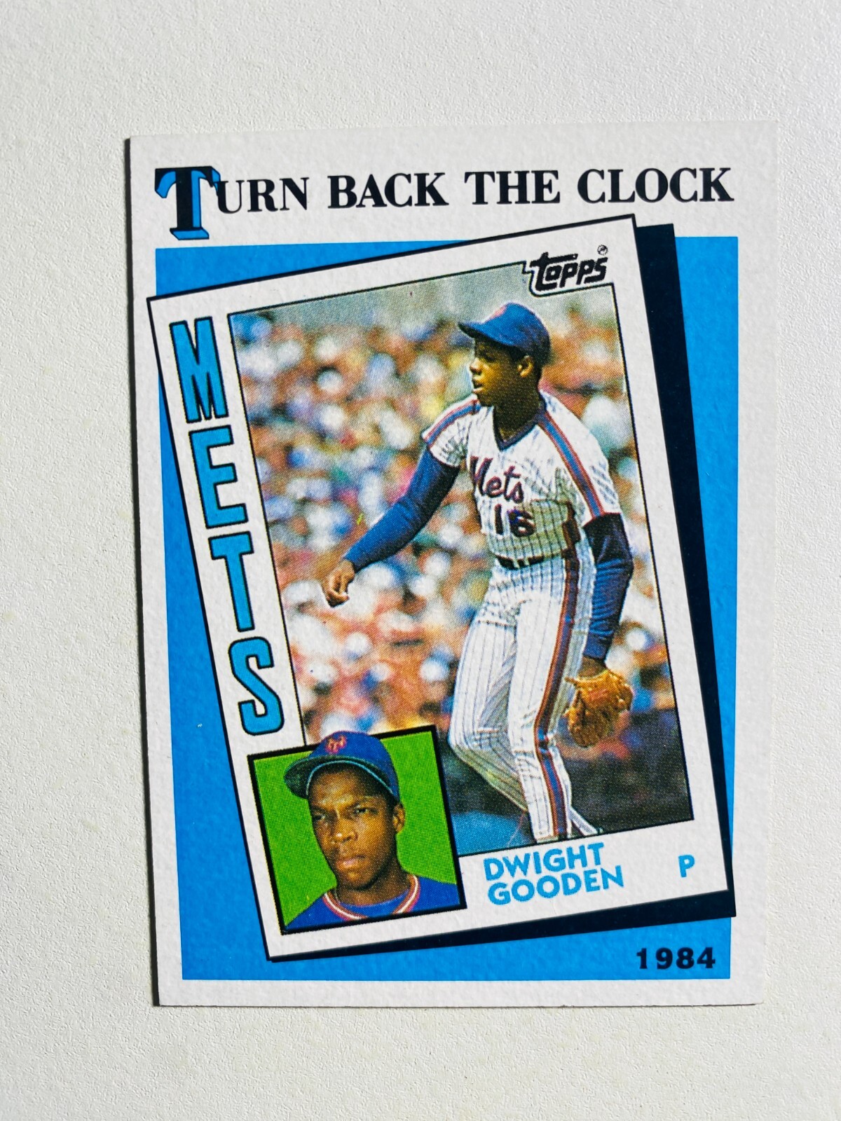 1989 TOPPS #661 DWIGHT GOODEN TURN BACK THE CLOCK NM-MT MLB BASEBALL CARD