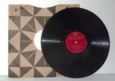 10" 78 RPM SHELLAC RECORD by TOM MORRISON and JOHN REYNOLDS "THE LONDON CLOG"