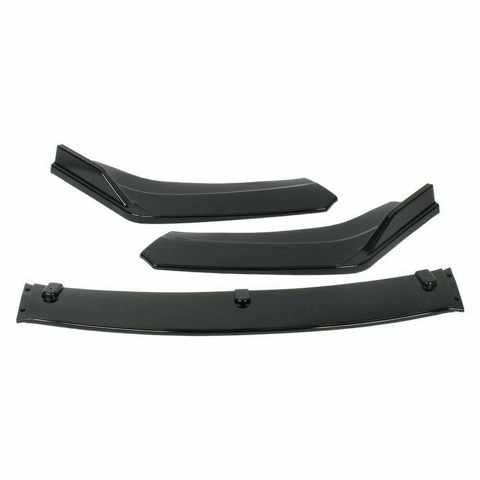 Add-on Universal Front Lip Spoiler Gloss Black Fit For MITSUBISHI RVR 2011-2021 - Image 4 of 4