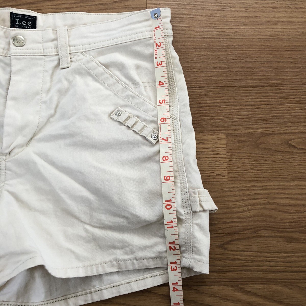 Pearly Gates Golf Shorts Size 2 (L) Ivory | eBay