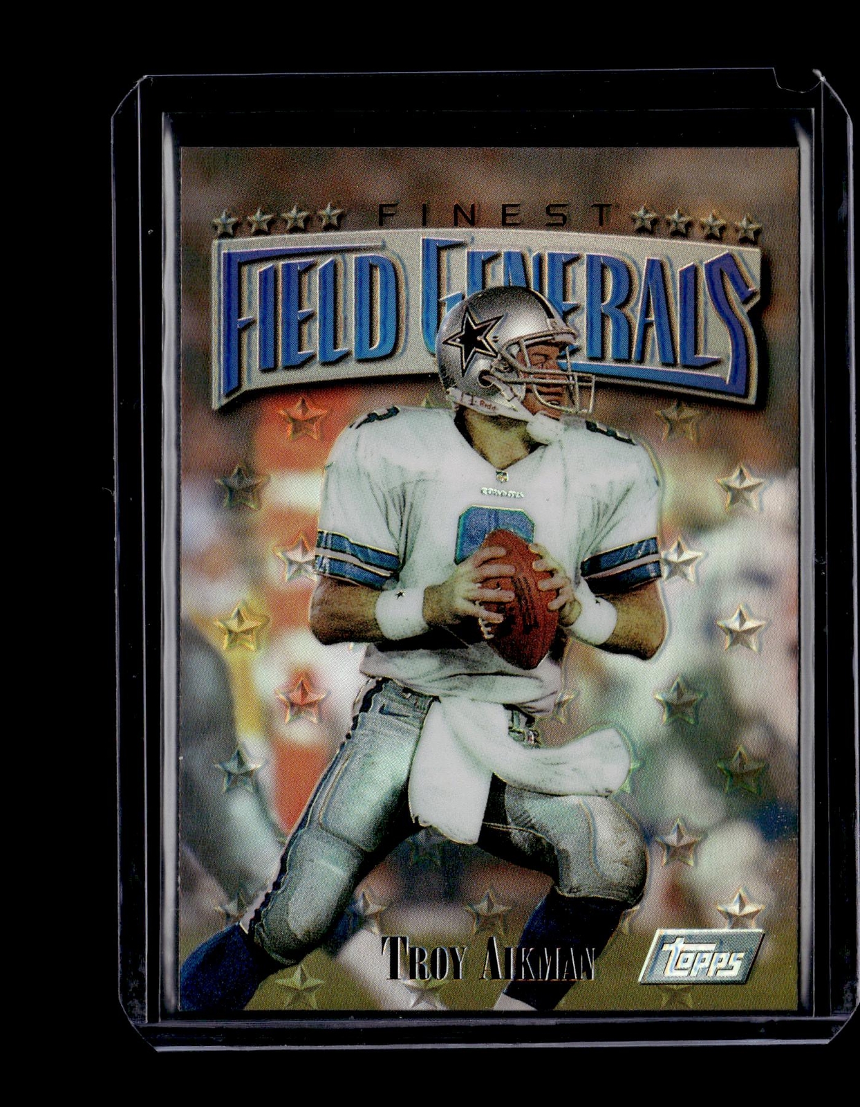 1997 Finest Refractors #130 Troy Aikman