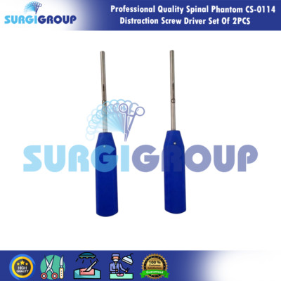 Professional Quality Spinal Phantom CS-0114 Distraction Screw Driver Set Of 2PCS