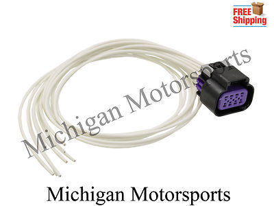 8-Pin Throttle Body Harness Connector 15326835 - Compatible With Vortec 4.8 5.3 6.0 Engines 2004-2007 (PT2628)