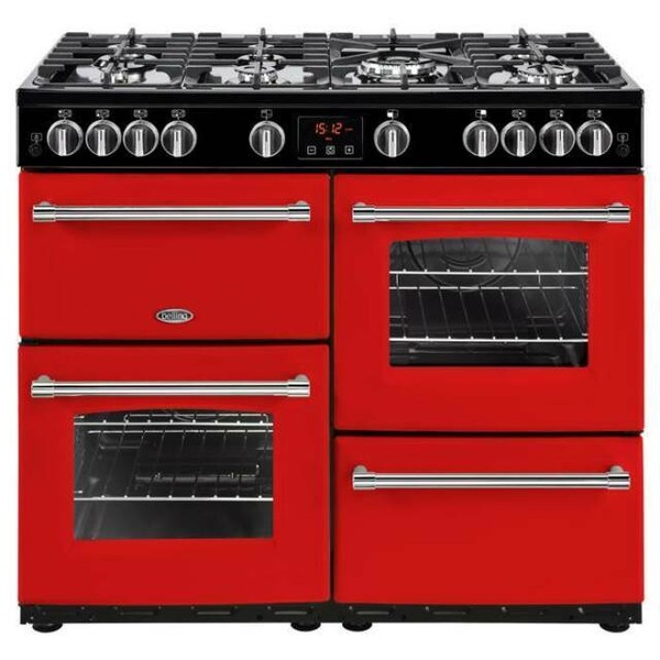 Belling Farmhouse100g CB 100cm Range Cooker Jalapeno Red for sale