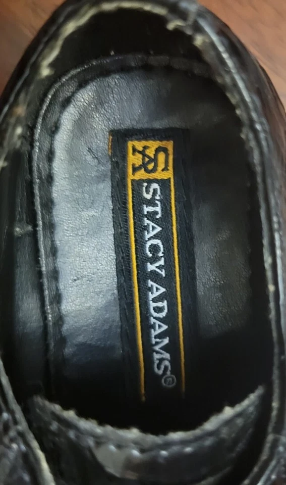 Toddler Stacey Adams Crocodile Pattern Shoes Size 8M - Image 3 of 4