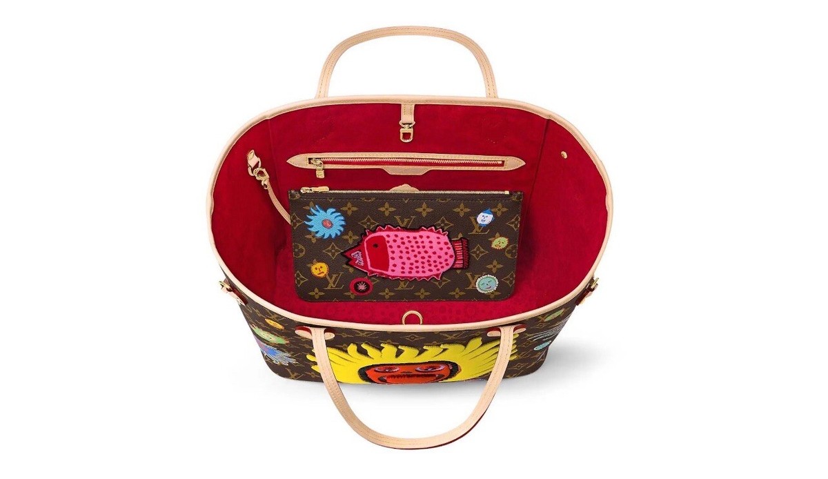 Louis Vuitton x Yayoi Kusama Neverfull MM Tote Bag for Women