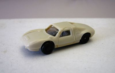 Ü Ei Kinder Überraschungsei Modellauto Porsche Carrera weiss Wiking Nachbildung