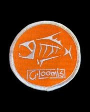 Vintage G•Loomis Orange/White Fear No Fish Logo Patch, New Old Stock