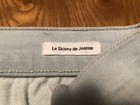 FRAME DENIM LE SKINNY DE JEANNE SLIM STRAIGHT LIGHT BLUE DENIM JEANS 27 X 28 EUC — photo 8