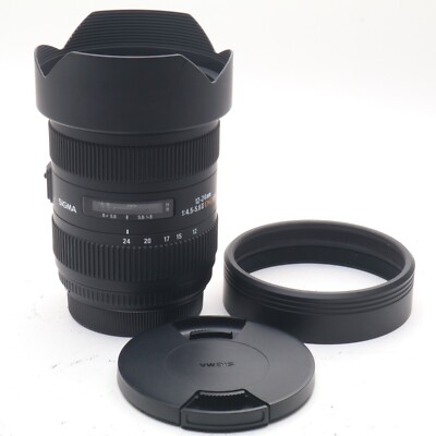 Sigma EX 12-24mm f/4.5-5.6 II HSM DG AF Lens For Canon for sale 