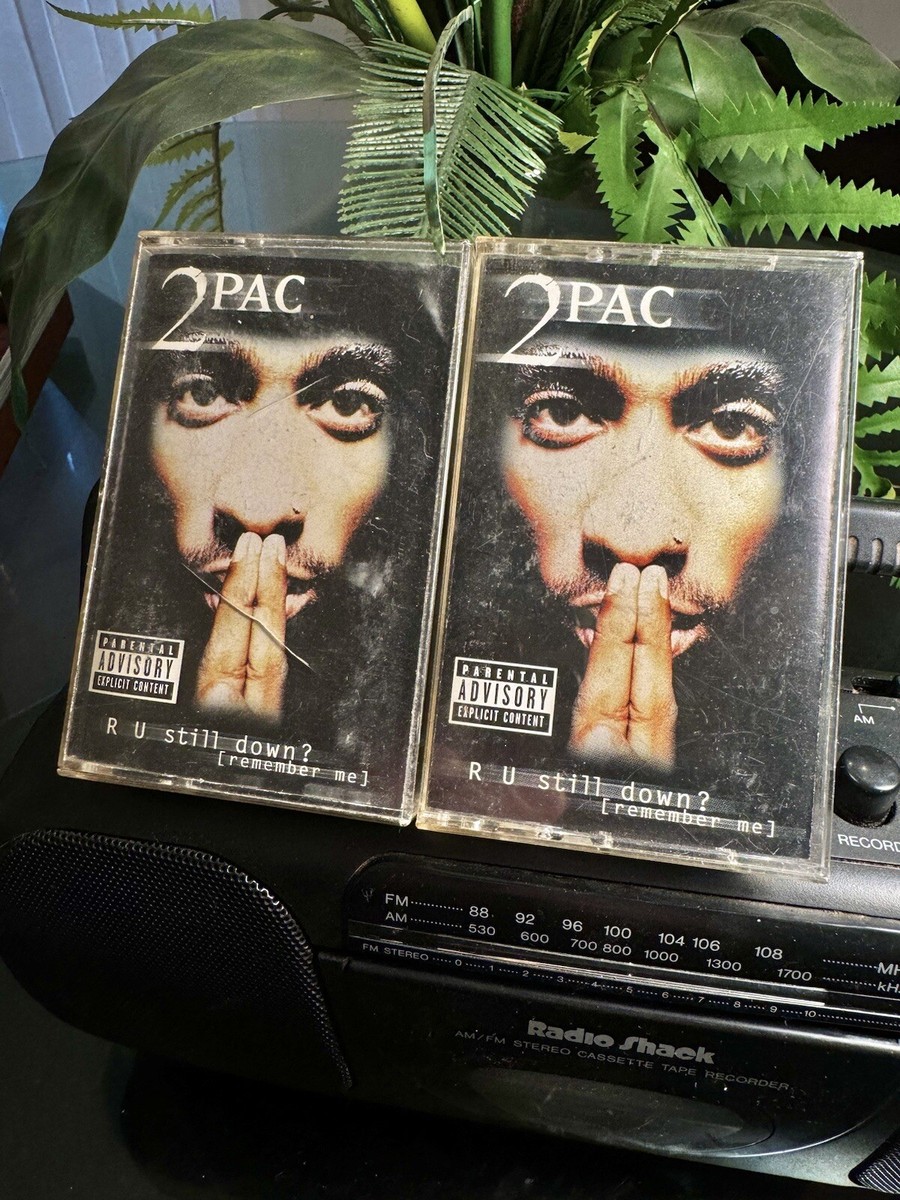 1997 2Pac R U Still Down? Cassette Tape Double Album Death Row