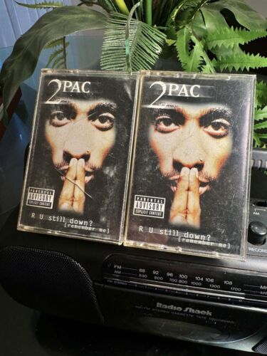 1997 2Pac R U Still Down? Cassette Tape Double Album OG (Tested) - Picture 2 of 8